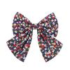 Elegant Floral Cotton Kids Bows Spring Butterfly Hair Clip Fashion Print Hair Barrette For Women Girls Sweet Hairpin Accessories