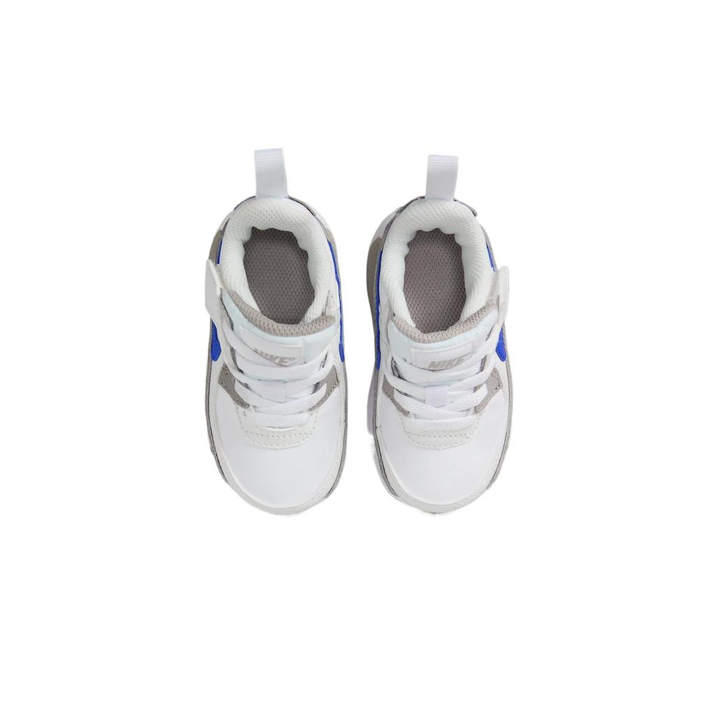 Nike Air Max 90 EasyOn Toddler Shoes White Gray Blue Infant And Toddler HF6359-105