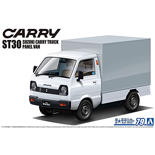 Aoshima Bunka Kyozaisha The Model Car Series Suzuki ST30 Carry Panel Van 1979 Plastic Model 1/24 No.79