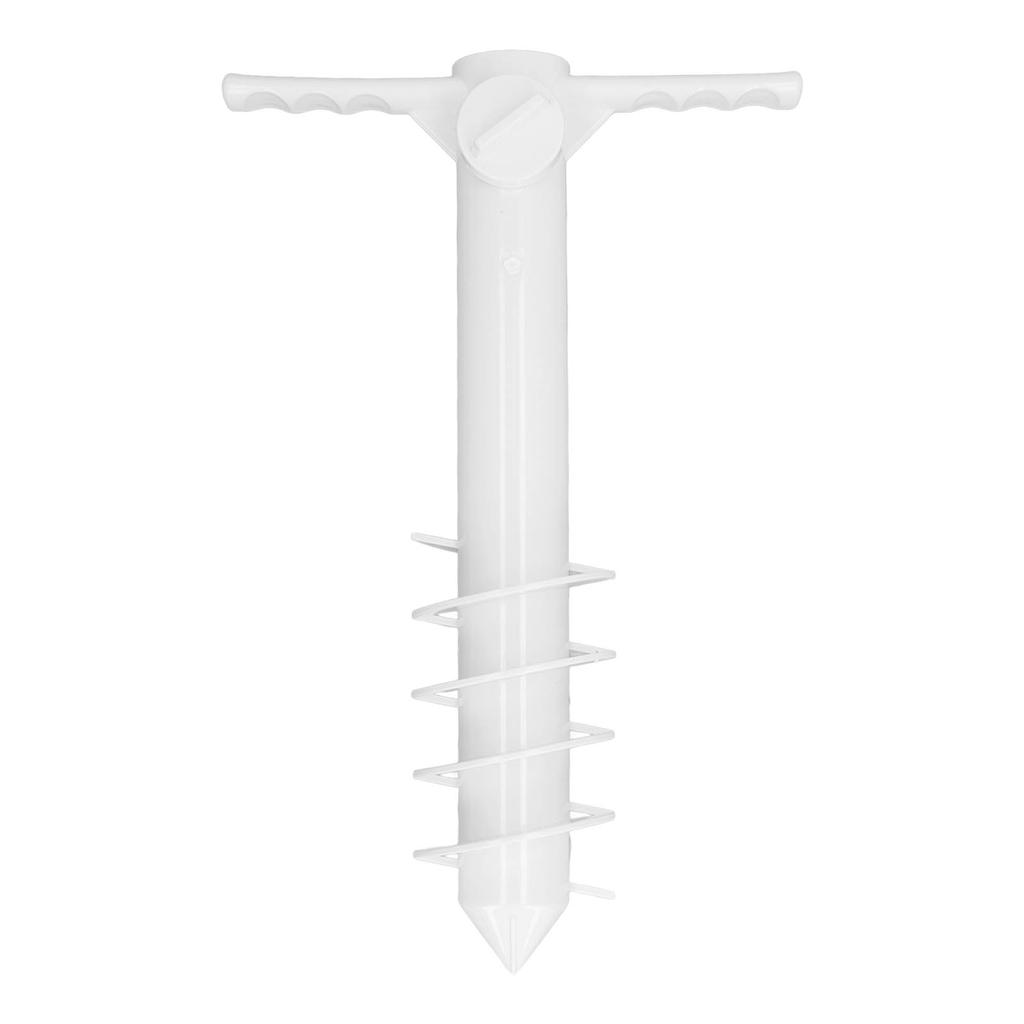 Plážový slunečník Písečný kotva Multifunkční Bezpečný Držák slunečníku Stojan s 5 Spirálovým šroubem na pláž