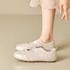 Light oxygen ballet style cross strap flat shoes, soft sole breathable, versatile daily wear, retro Mary Jane shoes, German training shoes