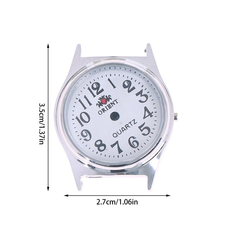 

Корпус механизма 2035 Корпус кварцевого часового механизма Простой водонепроницаемый корпус для ежедневного использования Металлический корпус Корпус часов Серебристый корпус A2