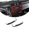 For Toyota FJ Cruiser 07- Carbon Fiber ABS Navigation Side Trim Cover Trim2