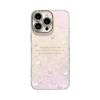Gradual Change Butterfly Crystal Bracelet Suitable for Apple 16promax Mobile Phone Case 13 High Sense 15 Light Luxury 14 Small Fresh