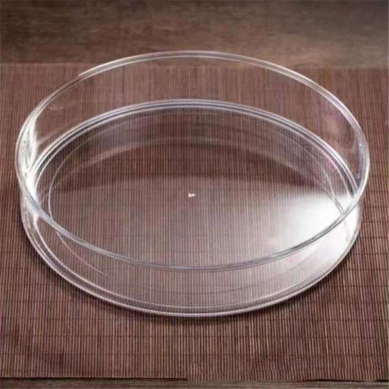 Multi-Functional Plastic Tea Storage Box Transparent Stackable Dust-Proof Snacks Cake Case Sealed Large Capacity Tea Bag Box
