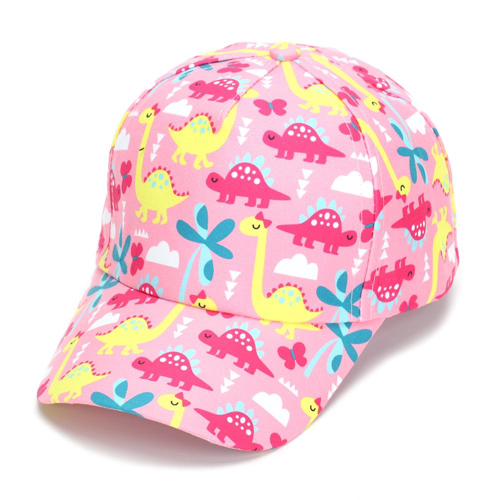 Children's Cartoon Animal Baseball Caps - Spring/autumn - Boys' Cute Beanie Hats - Girls' Sun Hats
