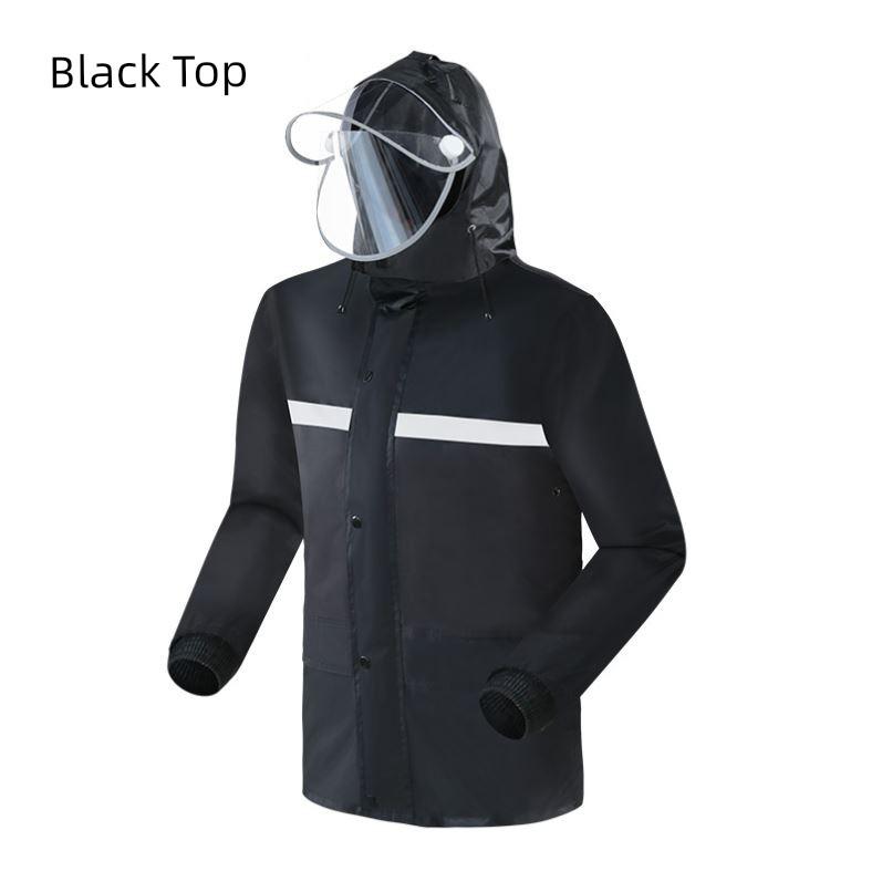 Motorcycle Raincoat Top Single-Piece Split Set Raincoat Rain Pants Men's Rainstorm Prevention Riding Protective Express Delivery outside Buy ^