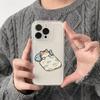 Creative Sleeping Kittens Clear Phone Case For Samsung Galaxy S26 S24 S25 S23 Ultra S22 S21 S20 Plus FE A50 A71 A72 A73 Cover