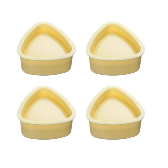 

4 шт. Треугольная форма для онигири, антипригарная форма для приготовления рисовых шариков, японский пресс для суши, инструмент для изготовления детских обедов, бенто, домашний DIY Large