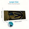 Vegas Golden Knights Mouse Pad, Large Gaming Desk Mat, Non-slip XXL Mousepad for Laptop & Tablet, Mini PC Playmat with Stitched Edges