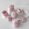 Flower Storage Jar Mould Jewelry Organizer Silicone Mold Concrete Plaster Storage Box Molds for Organizing Enthusiasts