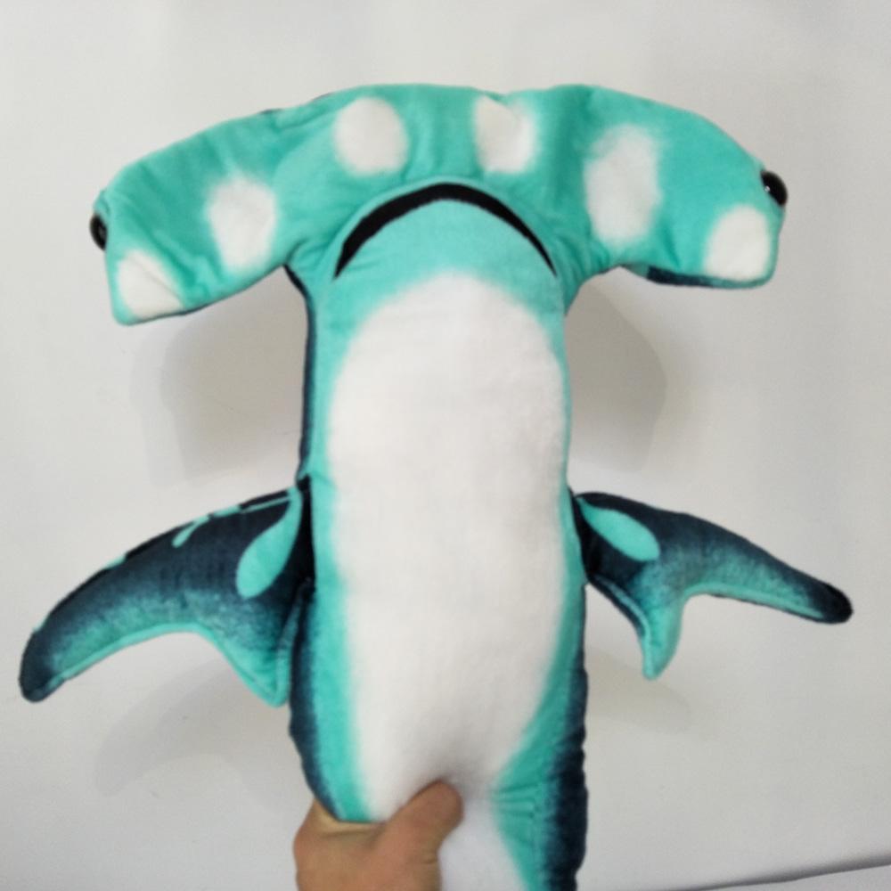 Cartoon Simulation Hammer Shark Doll Children Plush Toy Christmas Gift Sea Fish Shark Pillow Kids Stuffed Toy