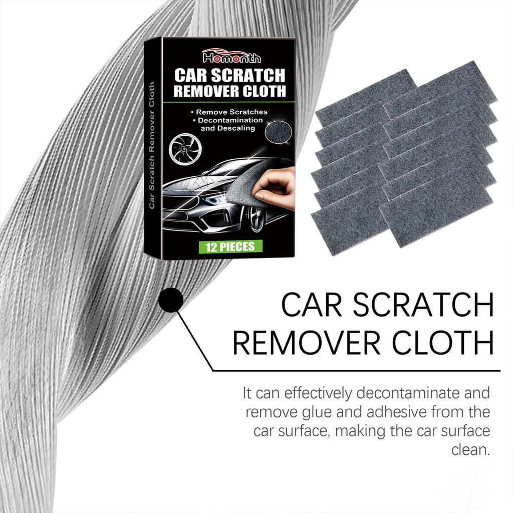 Nano Sparkle Cloth for Car Scratches Easy to Use Lightweight Scratch Cleaning Maintenance Towels for Motorbike SUV