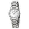 Burberry The City Silver Diamonds Dial Silver Steel Strap Watch for Women BU9230