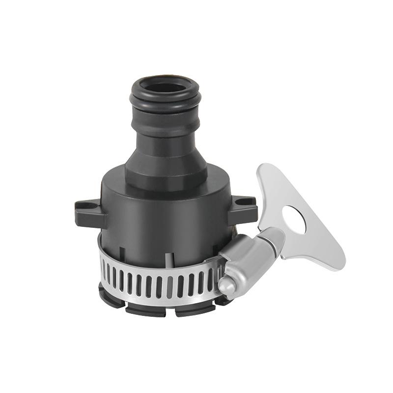 

Multi-Function Quick Connector: 4-Point & 6-Point Faucet with Double Rubber Sleeve and 8-Claw Nipple Design