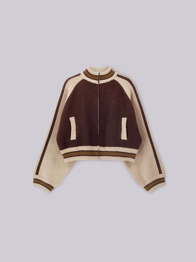 Autumn Retro Star Knit Sweater – Trendy Loose Fit