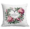 New Mother's Day Creative Wreath Letter Pillow Case Home Sofa Cushion Pillow Case