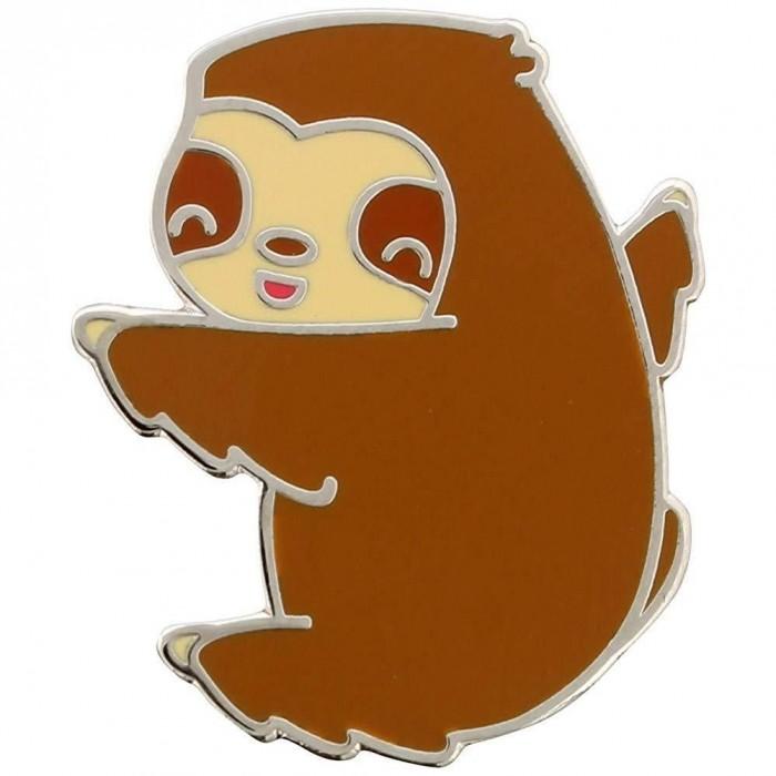 Grindstore Baby Sloth Enamel Pin Badge