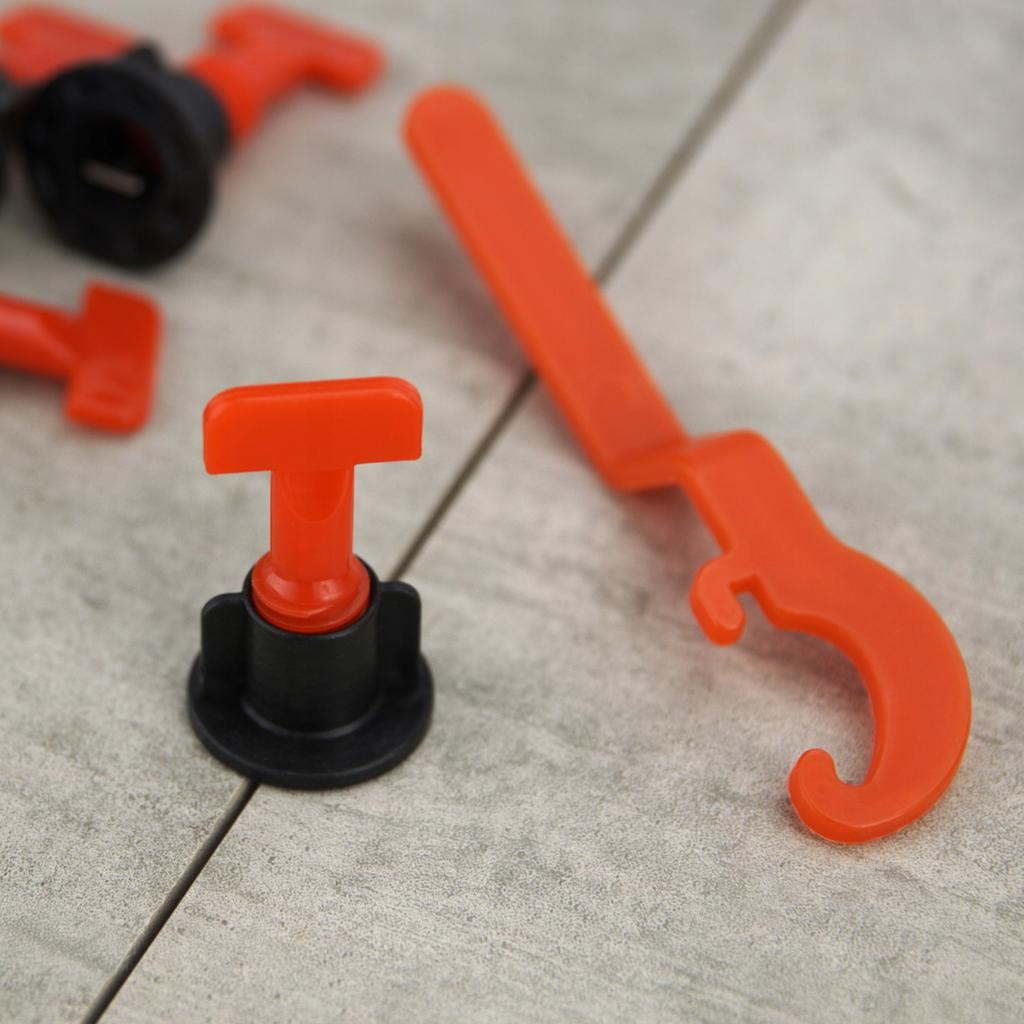 System do poziomowania płytek klipsy zaciski 25 szt