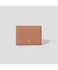 Beanpole Accessory Lucy Saffiano 2-Fold Business Card Holder - Brick