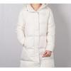 Puma Down Jackets Women's Ecru Hooded Moderate (Unisex) Down Jackets 853636 11