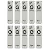 Pilot Neox Graphite 2B Mechanical Pencil 10HRFG042B 0.4mm Refills, 10-Pack,