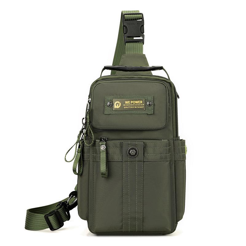 WEPOWER Bolsa Multifuncional para Deslocamento ao Ar Livre - Transversal de Ombro Duplo ou Simples Conversível para Uso Versátil