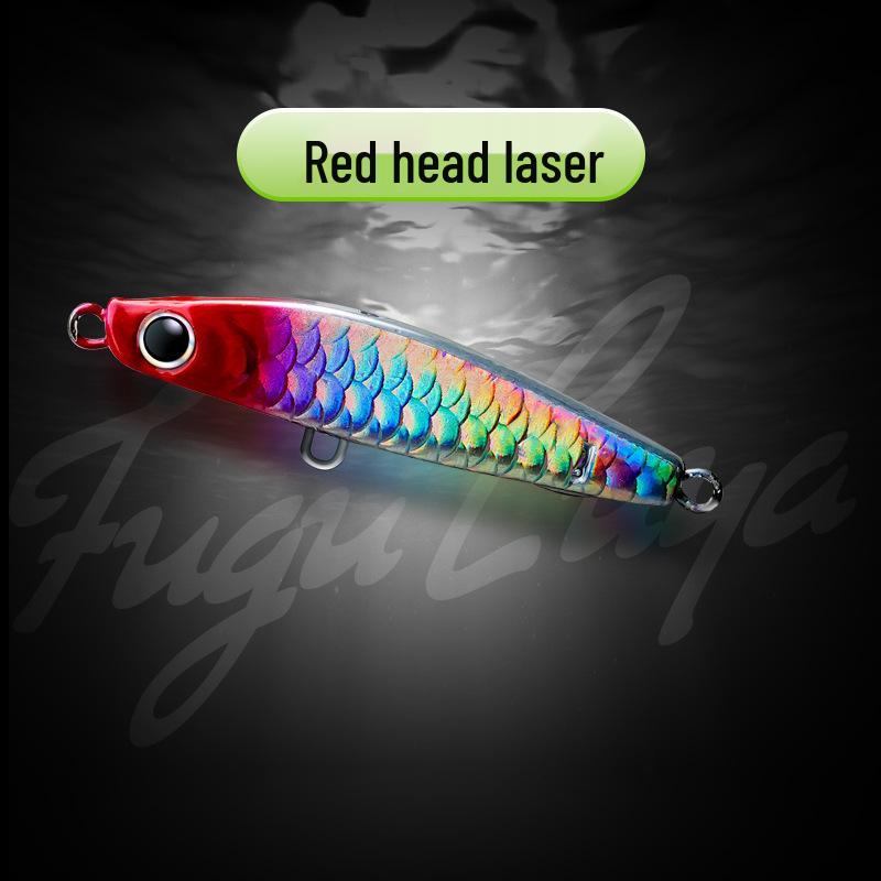 Lure Iron Plate: Fish Scale Design for All-Water Fishing