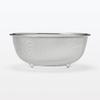 MUJI Edelstahl Maschen Durchmesser x Höhe 9 cm 12828921 Sieb, Groß, ca.. 22.5