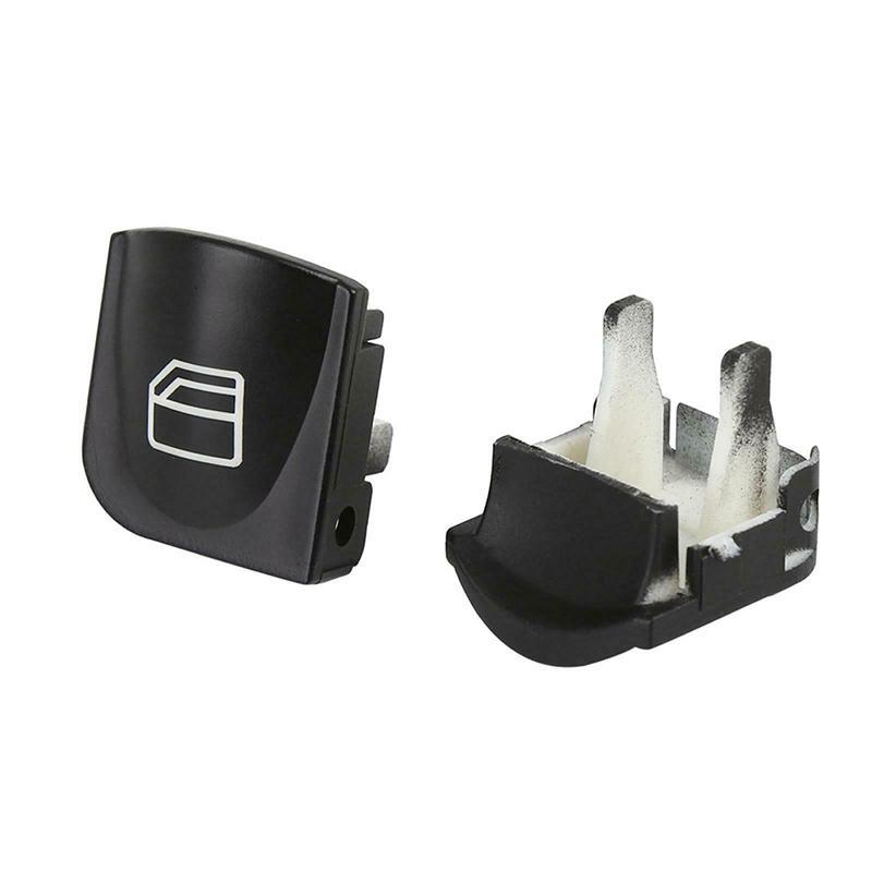 2Pcs For Mercedes Benz W203 C230 C240 C280 Window Switch Repair Button Cap Driver Window Control Switch Button
