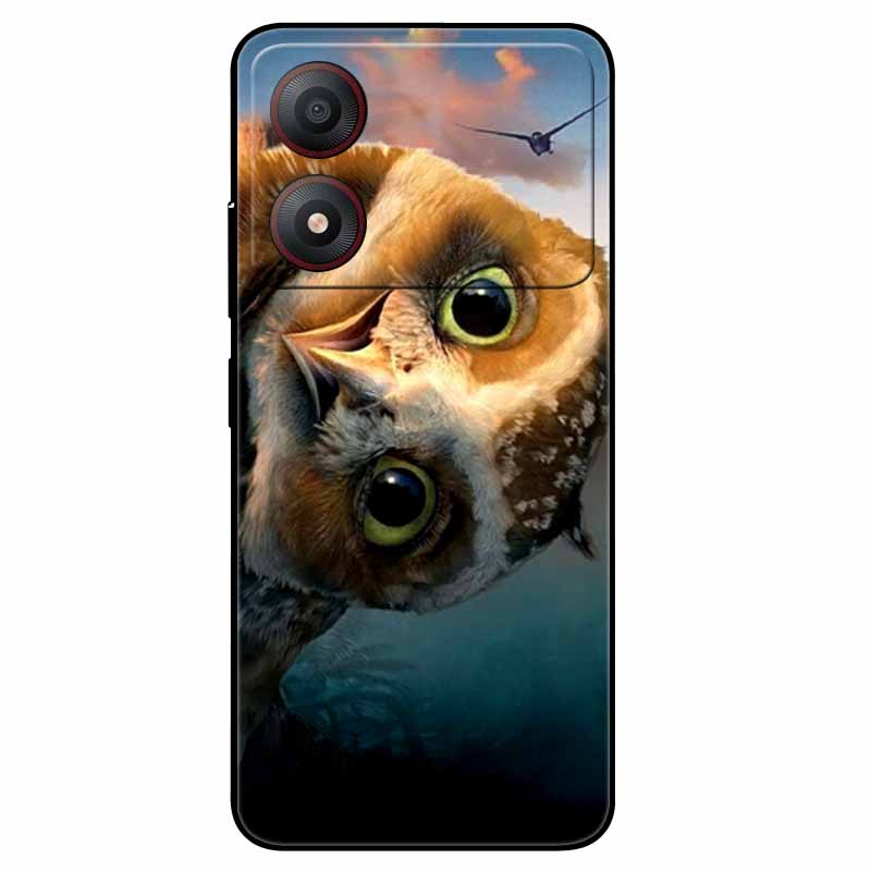 Pour ZTE Blade A34 4G Coque Anti-choc TPU Silicone Souple Housse de Téléphone pour ZTE Blade A 34 Funda Peinte pour BladeA34 Capa de Luxe