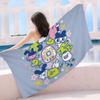 Classic T-Tamagotchi Cut Friend Game  Bath Towel Microfiber Soft Water Absorbing Breathable For Girl Kids Decorative Beach Towel