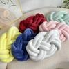 1pc Knotted Throw Pillow, Sofa Backrest Cushion Pillows, Decorative Knotted Pillows, for Bed Sofa Bedroom Home Decor