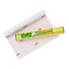 Saitama Welfare Association SAIFUKU Pitchin Adhesive-Backed Transparent Coated Film, 35cm Wide X 2m Long, 0.07mm Thickness