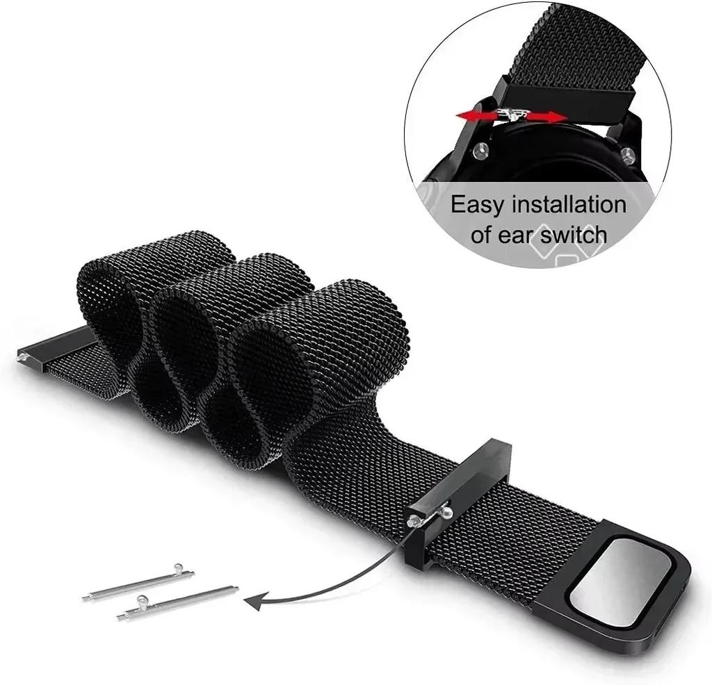 Milanese Loop Strap For Huawei Watch GT6 GT5 GT4 46mm Metal Magnetic Bracelet For Huawei GT6 GT5 GT4 41mm Men Women Watch Band