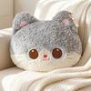 Black Cat Plush Toy: Cute Snot Bear Series Lumbar Cushion & Children's Pillow