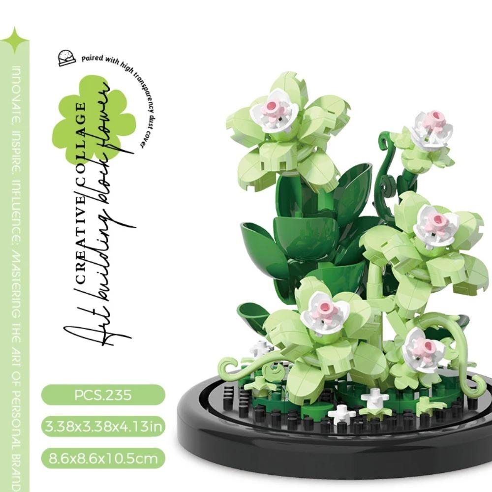 Micro Particle Building Block Bouquet Handmade Gift, Children's Puzzle Toy Handmade DIY Sunflower Desktop Decoration Ornament