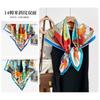 Silk twill 14 mmi large silk scarf women's fashion versatile high-end mulberry silk square scarf light luxury versatile 90 shawl