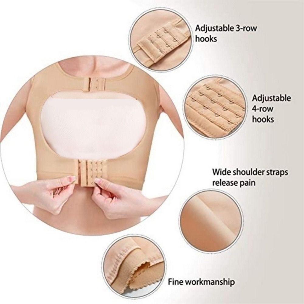 Vest Body Shaper Corset Anti Sagging Bra Support Shaper Chest Posture Corrector  Sleeveless