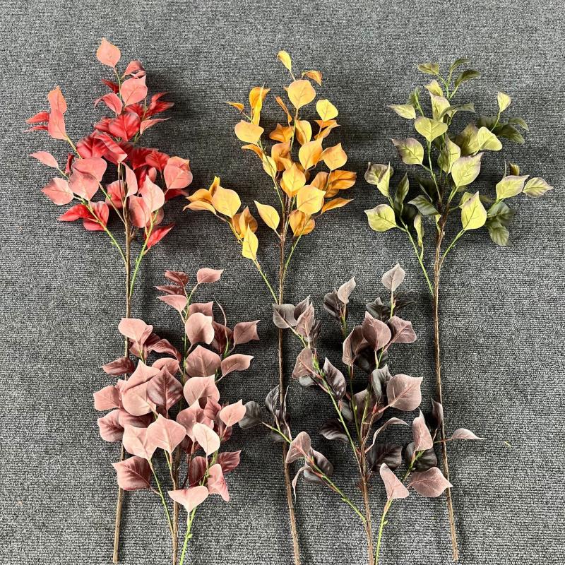 10pcs Artificial Leaf Foliage Tree Branch Greenery Tree Stems 85cm Wholesale for Wedding Road Leading Archway Floal Decoration