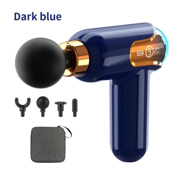Massage Gun LCD Display Electronic Massager for Whole Body Massage To Relieve Muscle Soreness for Fitness Exercise
