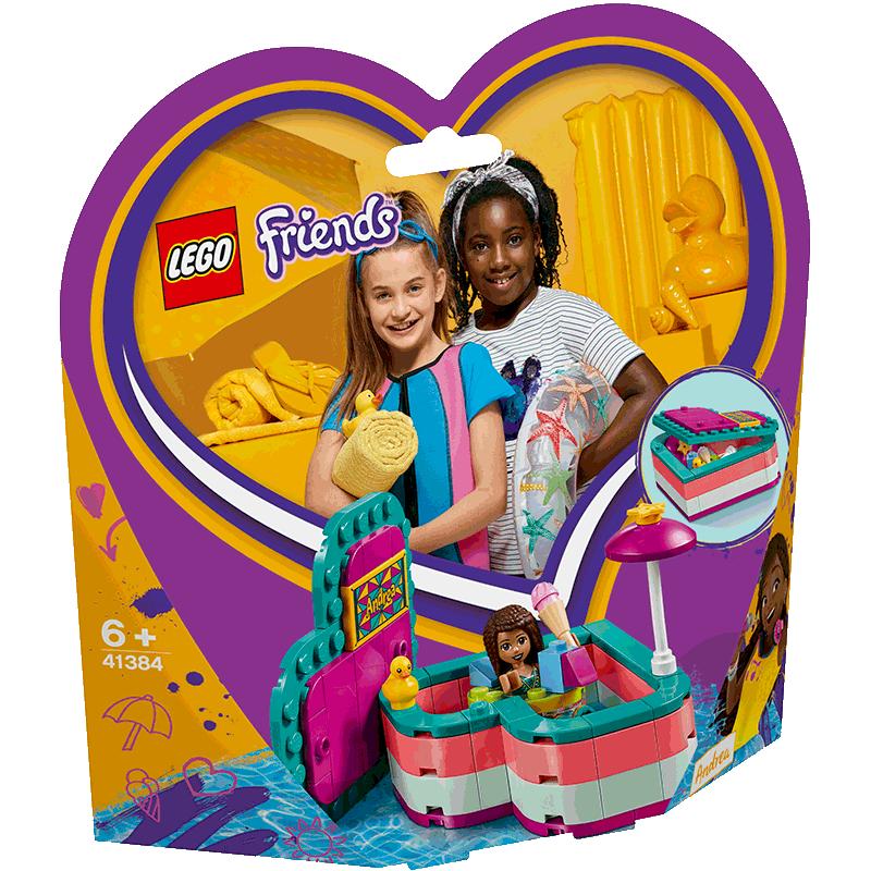 LEGO 41384 Caja Corazón de Verano de Andrea Bloques de Juguete