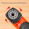 New 1Pc Multifunctional Electric Corner Screwdriver,High Torque 90 ° Right Angle Screwdriver,Manual Tool,Blue And Orange