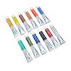 Water Color Paint 12 Colors 9ml Tube Bright Vibrant Nice Transparency Watercolor Paint Set for Artist Painting