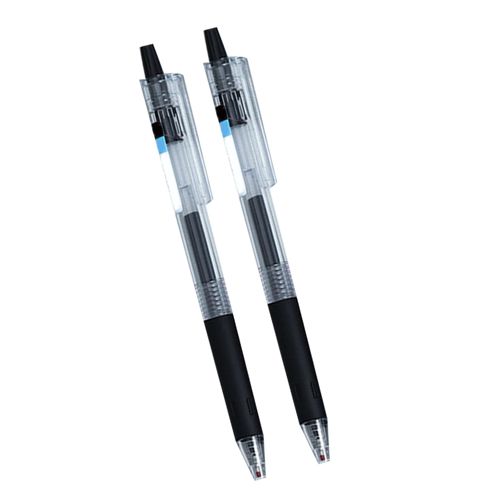 

Гелевая ручка с черными чернилами, пластиковая ручка нейтрального типа с наконечником ST для школы, офиса, для студентов, канцелярские товары, подарочные принадлежности, черный корпус