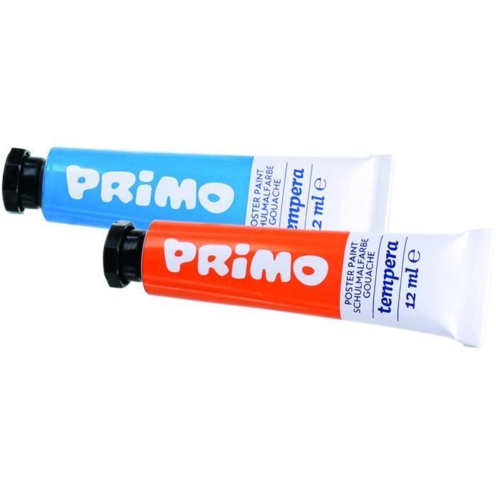 PRIMO 448T12AP Fine Gouache Tube 12 Ml, 12 Colours.