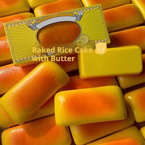 Sticky Stress Relief Toy Slow-Rise Rice Cake for Sensory Play And Anxiety Relief Stretchy Fidget Toy for All Ages