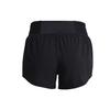 Under Armour Speedpocket Logo Solid Waist Shorts Women Shorts Black 1361379-001