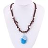 Costume Necklace Moana Cosplay Props Princess Heart Of Te Fiti Necklaces Girl