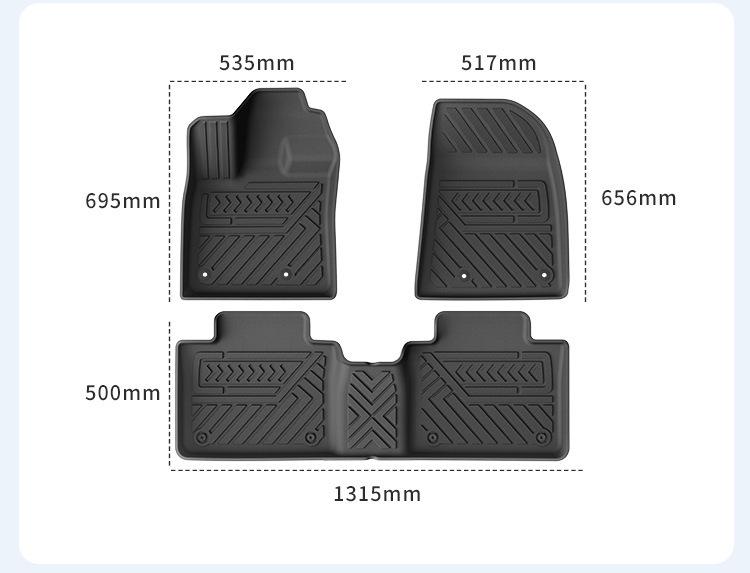 2026 Volvo XC70 TPE Floor Mats & Trunk Liner